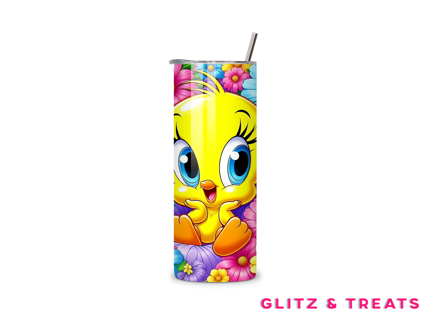 Cartoon Bird Tumbler