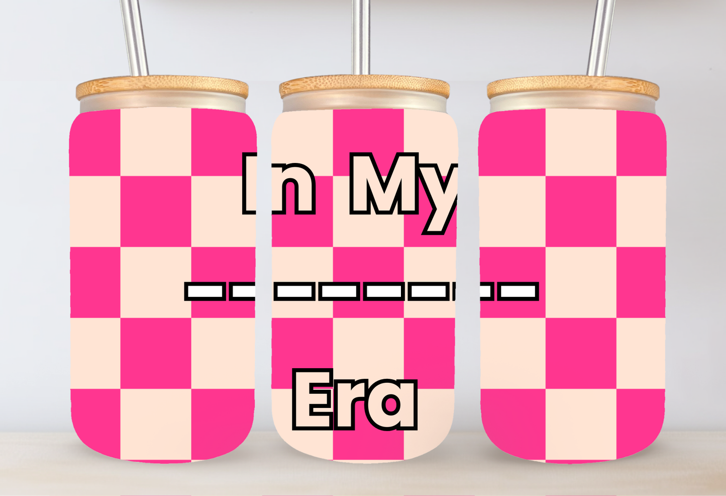 In My _____ Era Glass Cans
