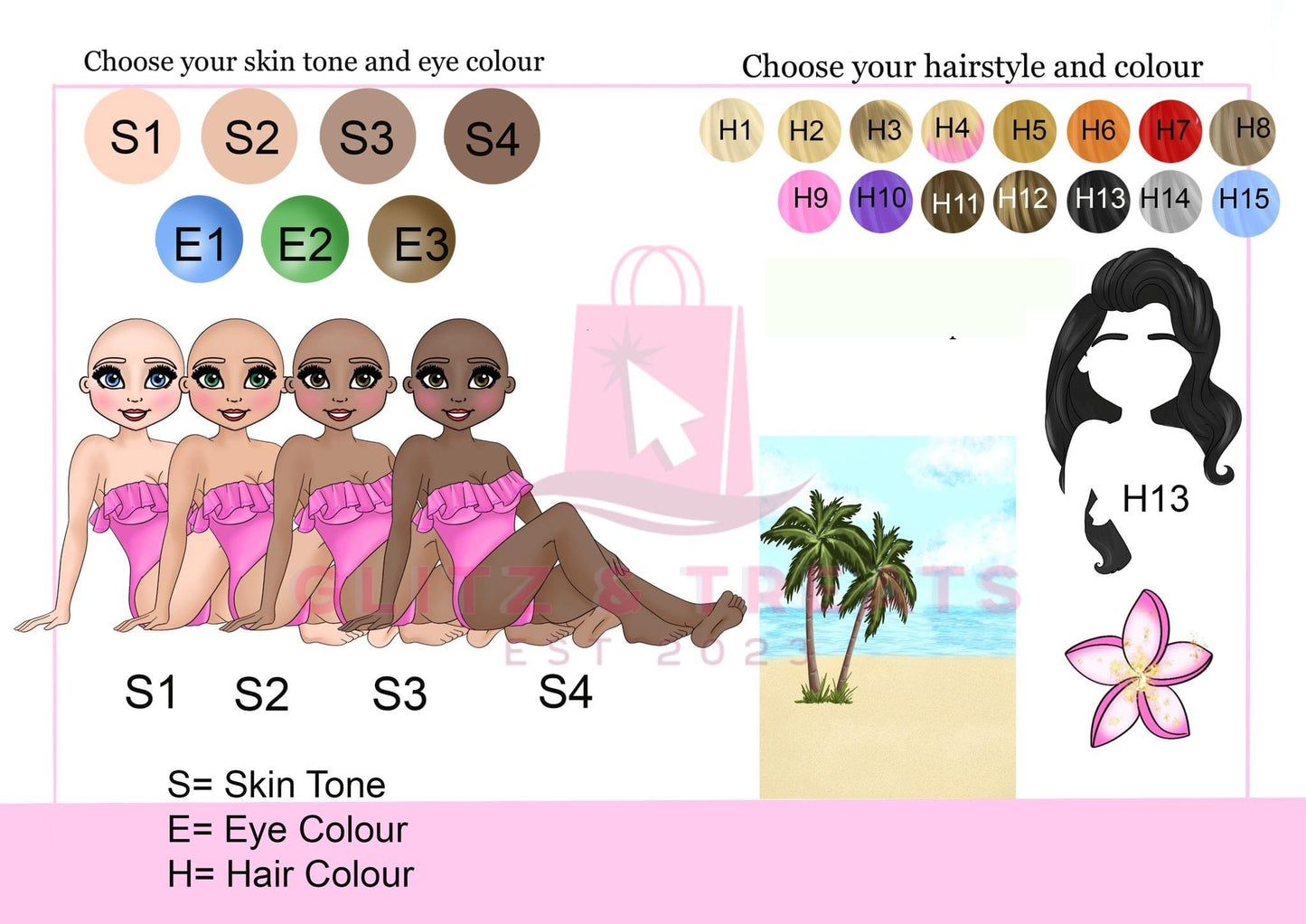 Customised Dolly Glasses Cloth