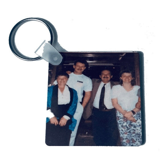 Double-Sided Keyring