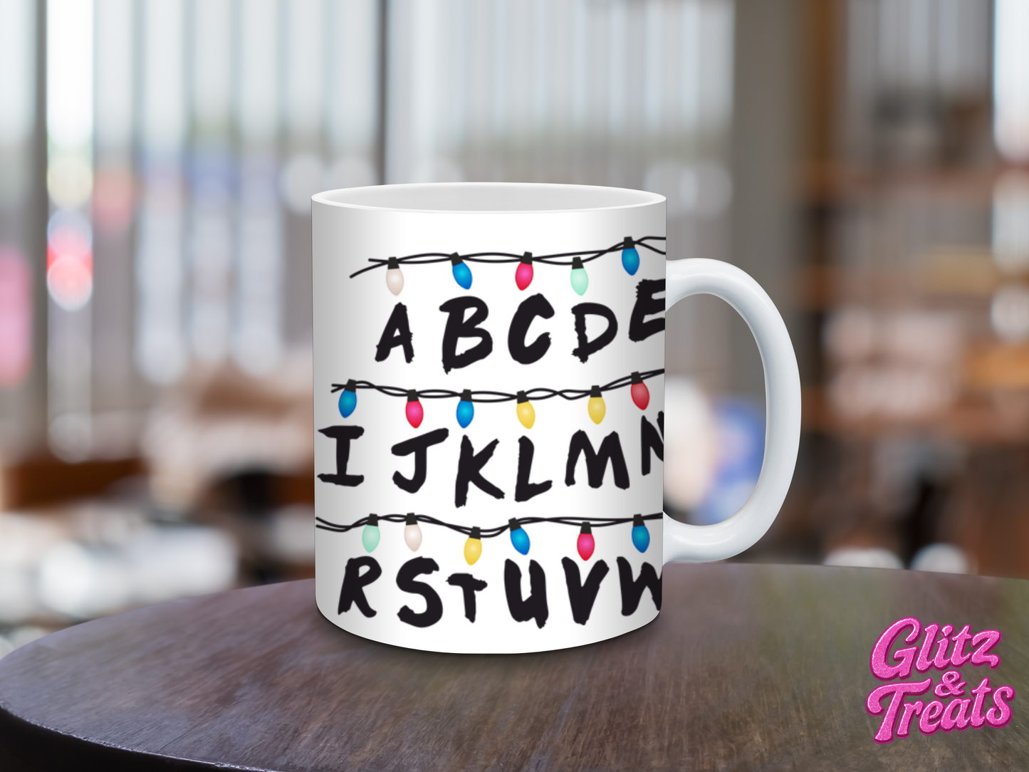 Stranger-Things Inspired Alphabet Mug (11oz)