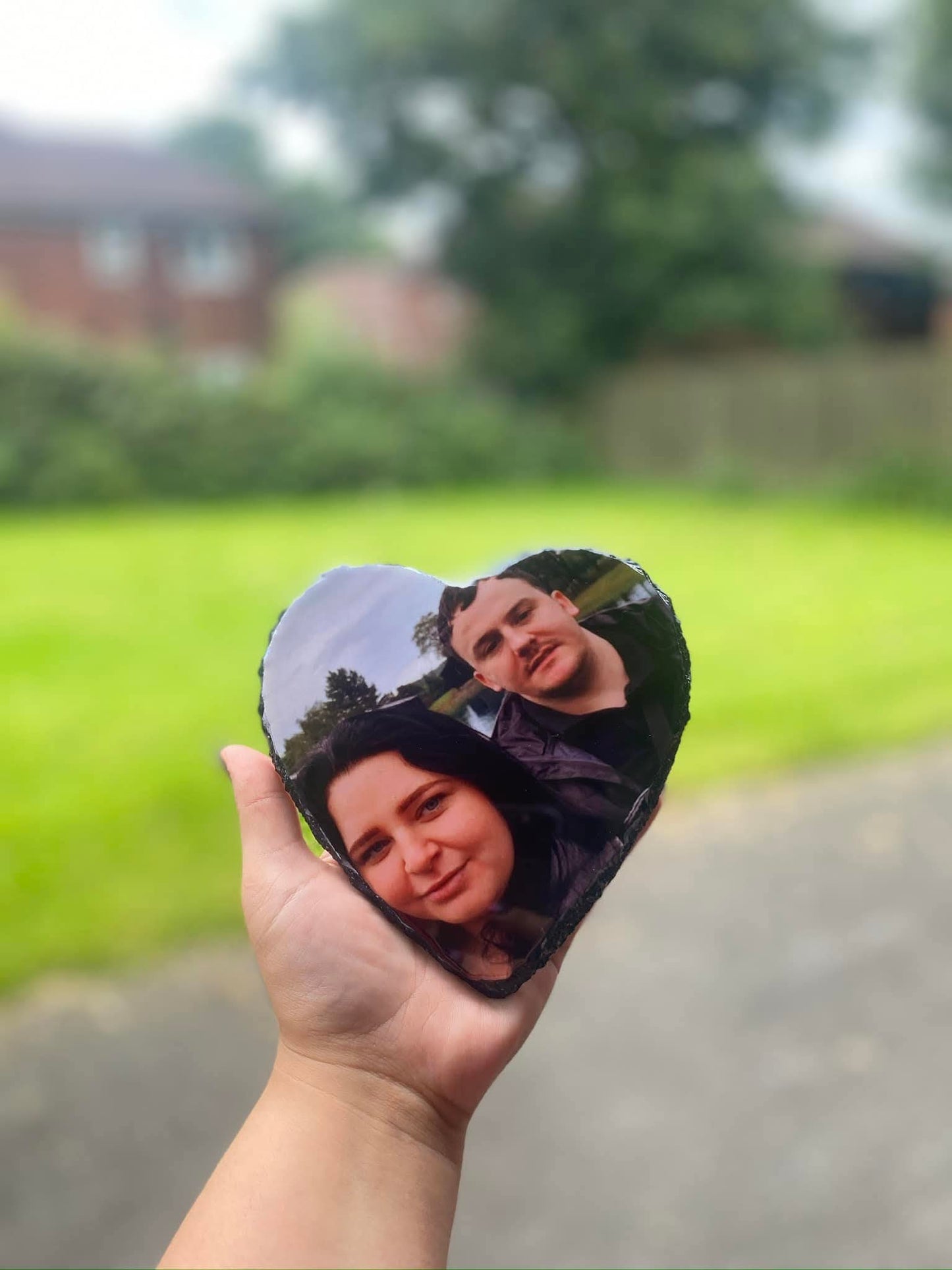 The Premium Heart Photo Slate