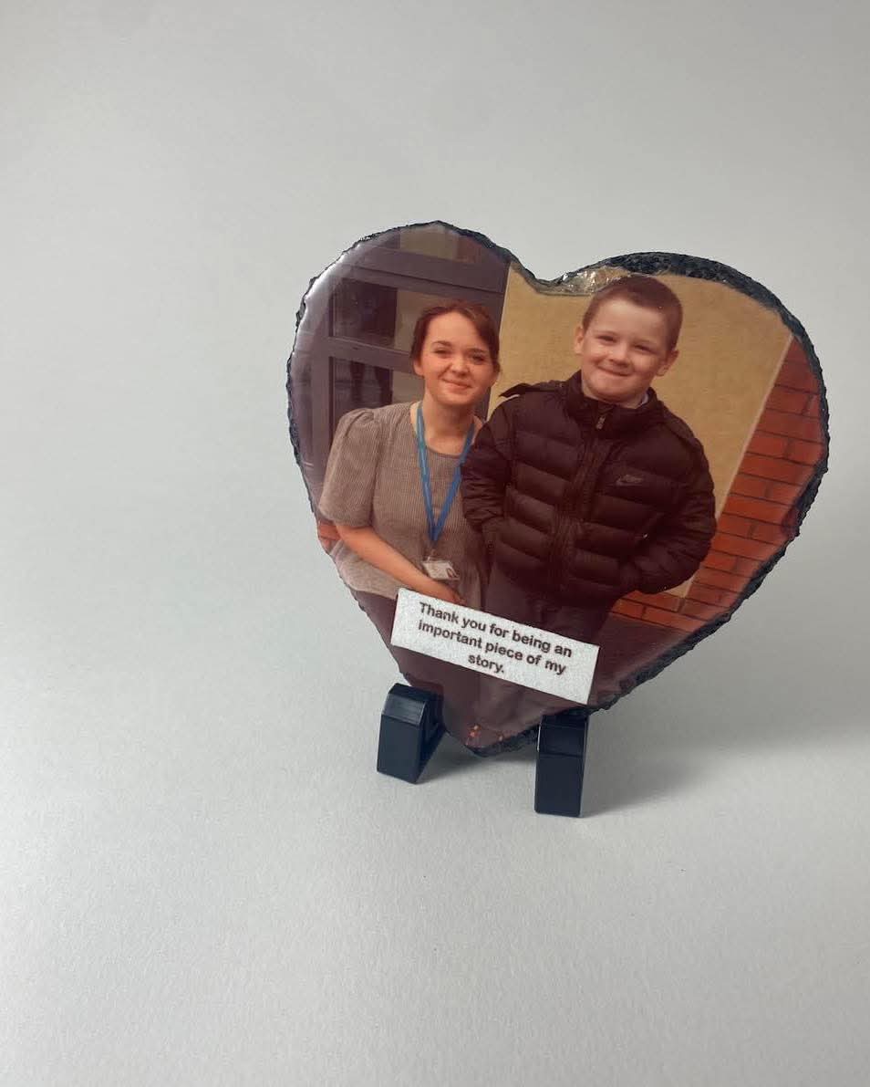 The Premium Heart Photo Slate