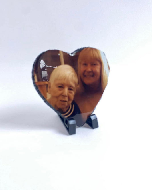 The Premium Heart Photo Slate
