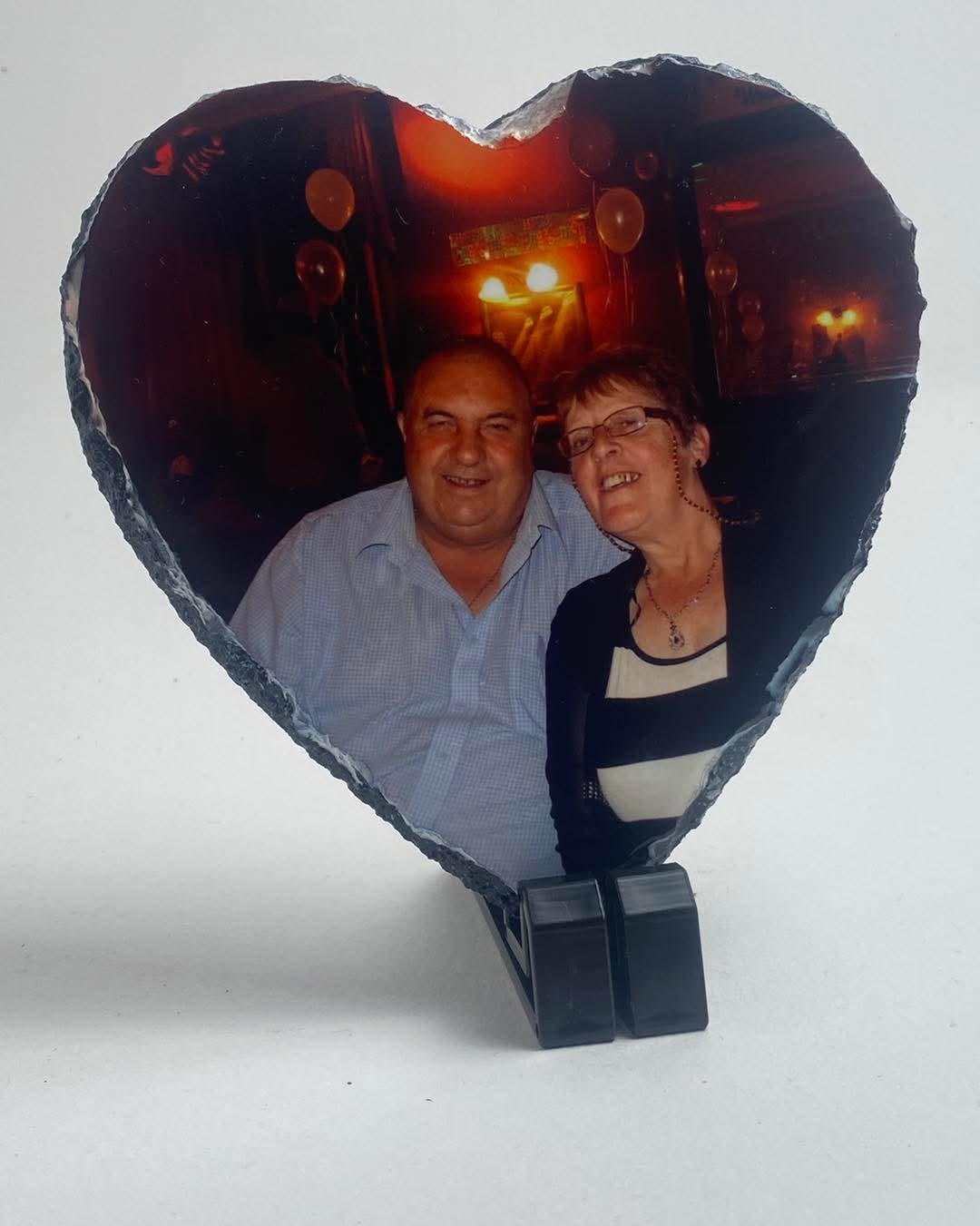 The Premium Heart Photo Slate
