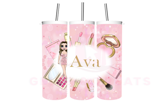 Pink Dress  Dolly Tumbler