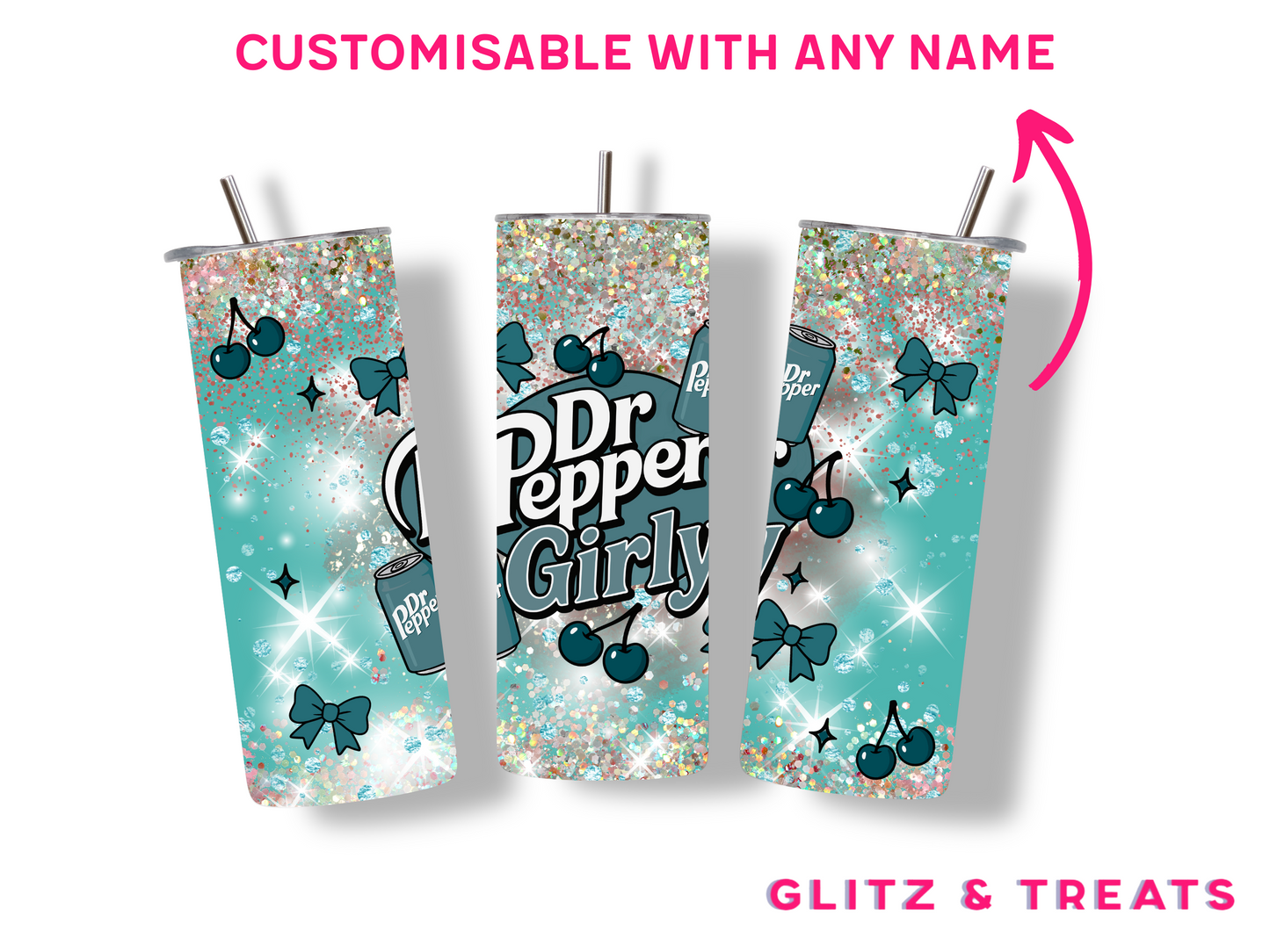 Dr Pepper Girly Insulated Tumbler