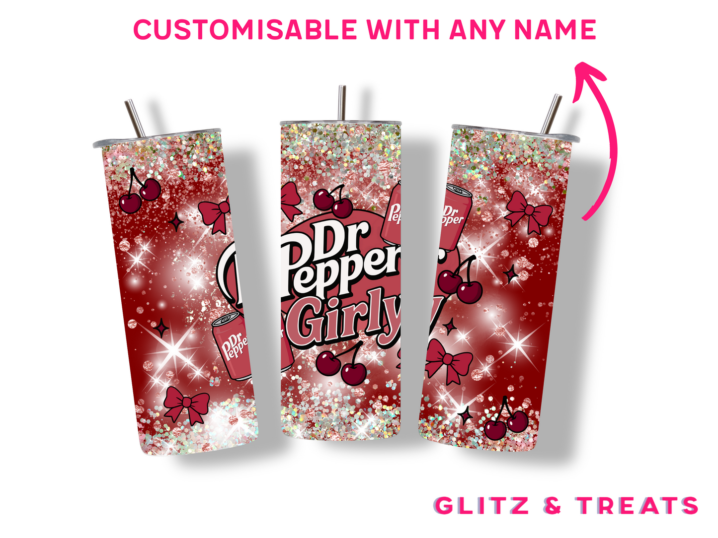 Dr Pepper Girly Insulated Tumbler