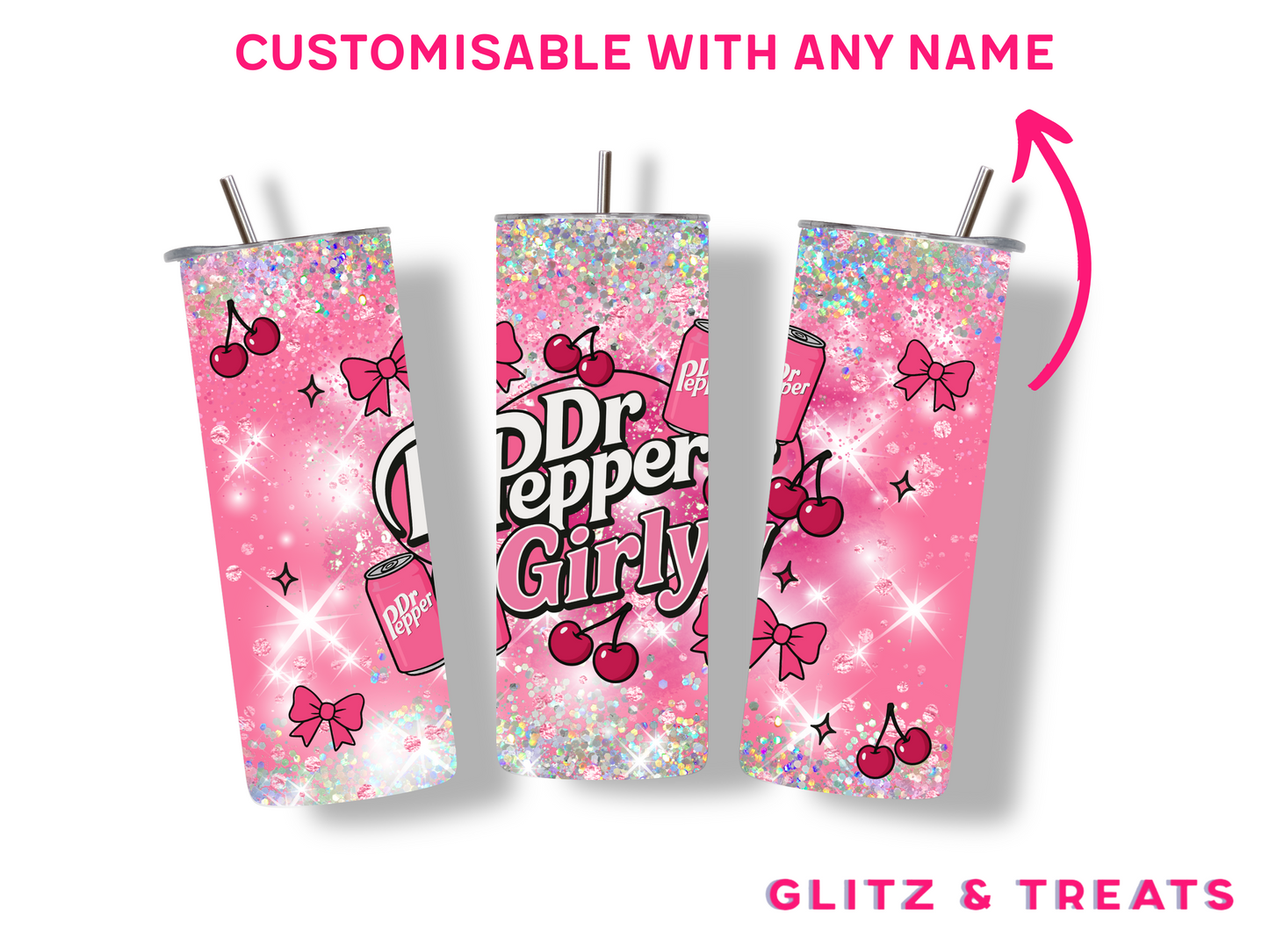 Dr Pepper Girly Insulated Tumbler