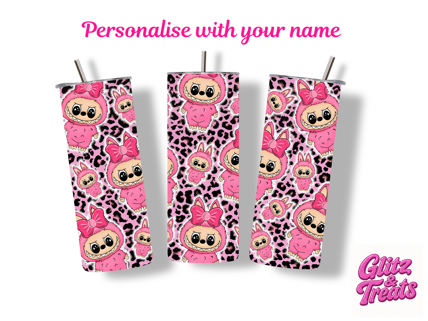 Pink Labubu Tumbler
