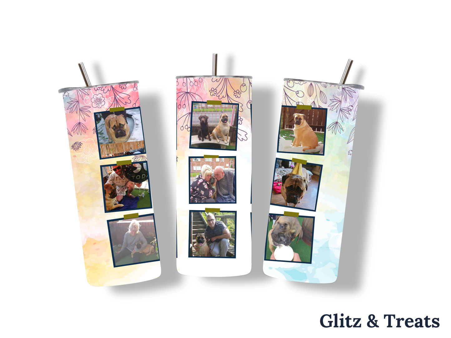 The "Life in Pictures" 20oz Premium Collage Tumbler