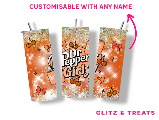 Dr Pepper Girly Insulated Tumbler