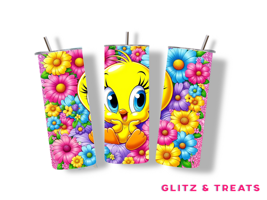 Cartoon Bird Tumbler