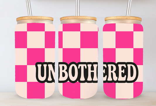 Unbothered Iced Coffee Glass Cans
