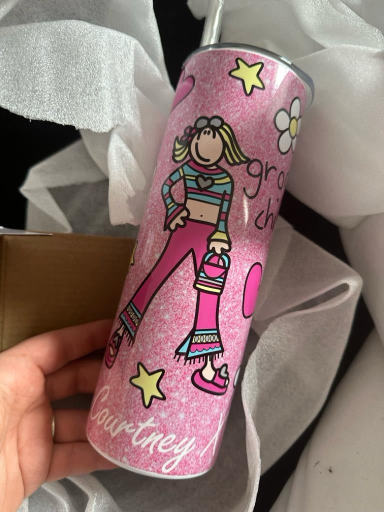 Groovy Chick Tumbler