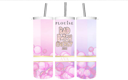 Custom P. Louise Bad B**ch Energy Tumbler