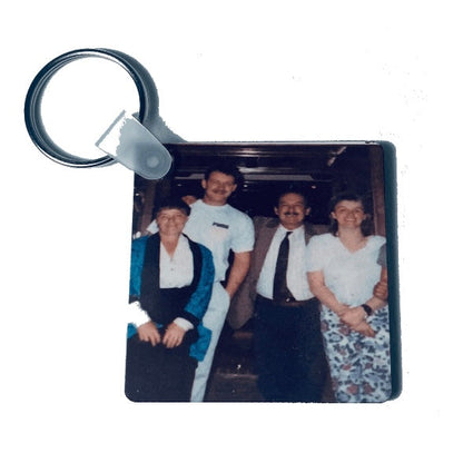 Double-Sided Keyring