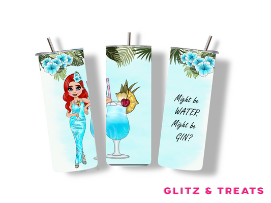 Blue Lagoon Dolly Tumbler