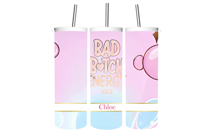 Custom P. Louise Bad B**ch Energy Tumbler