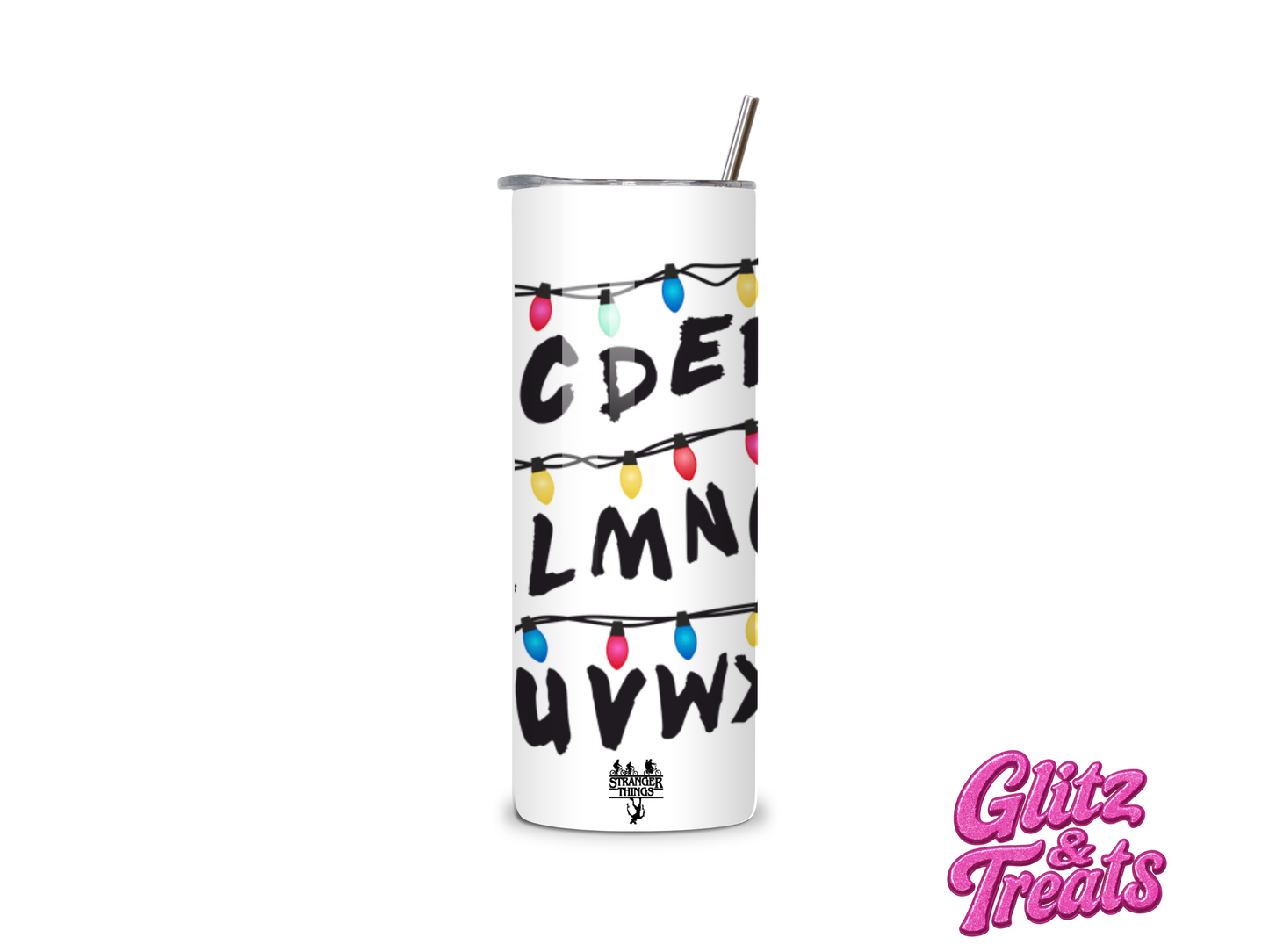 Alphabet Lights 20oz Tumbler