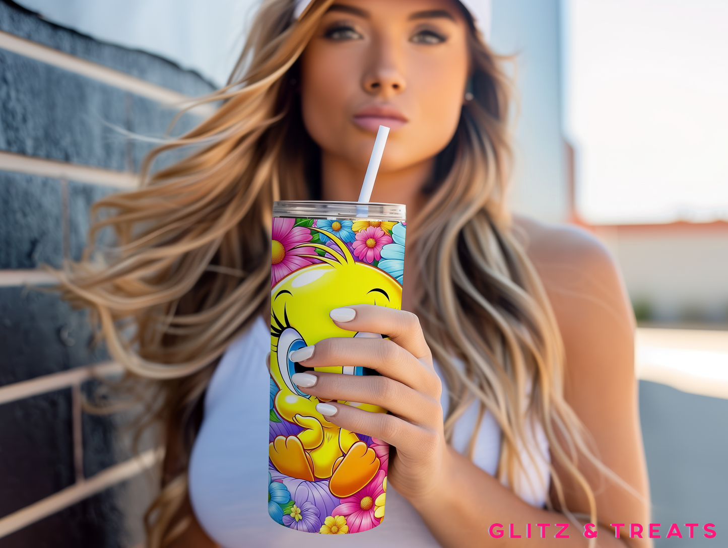 Cartoon Bird Tumbler
