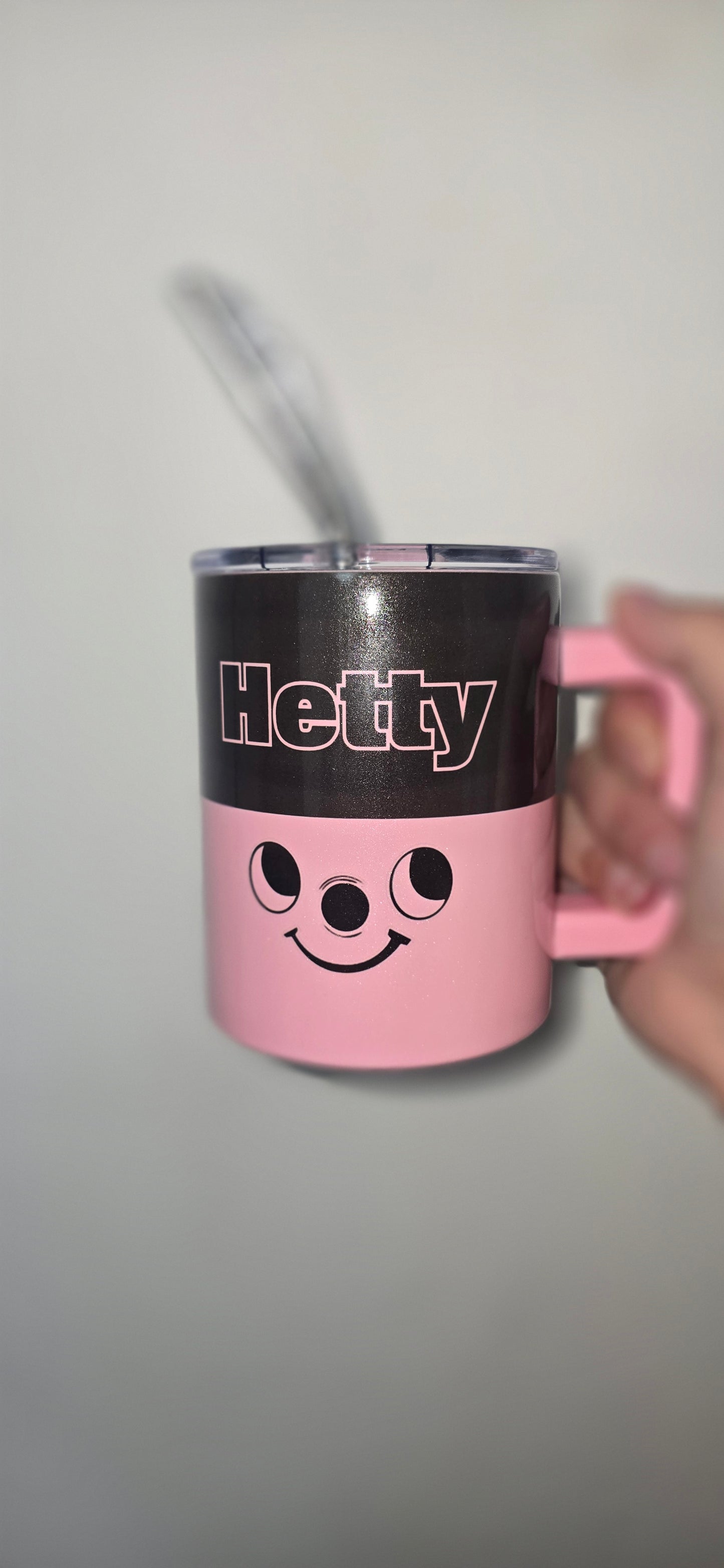 Henry & Hetty 12oz Insulated Tumbler Mug with Straw