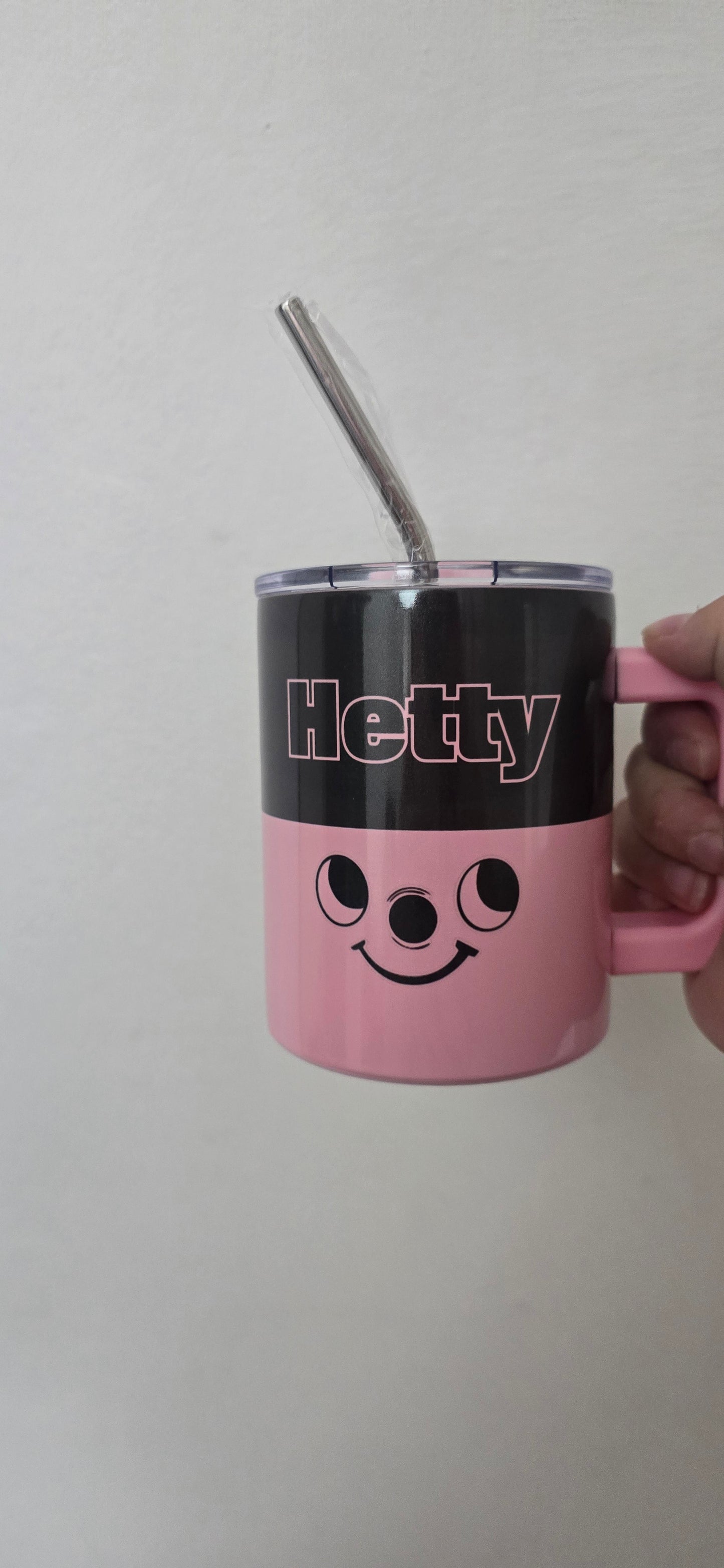 Henry & Hetty 12oz Insulated Tumbler Mug with Straw