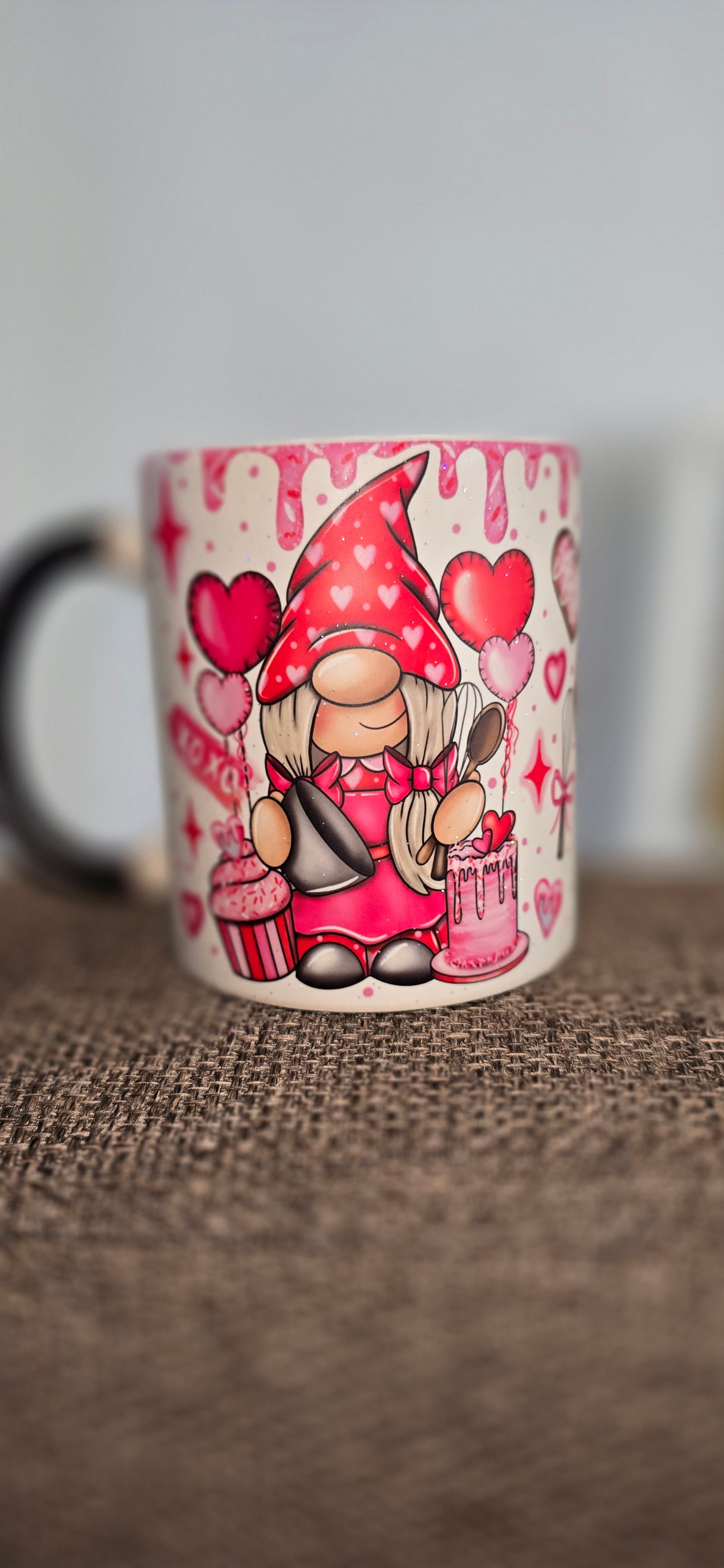 Custom Name Baker Gnome Mug – Cute Personalised Gift for Cake Lovers