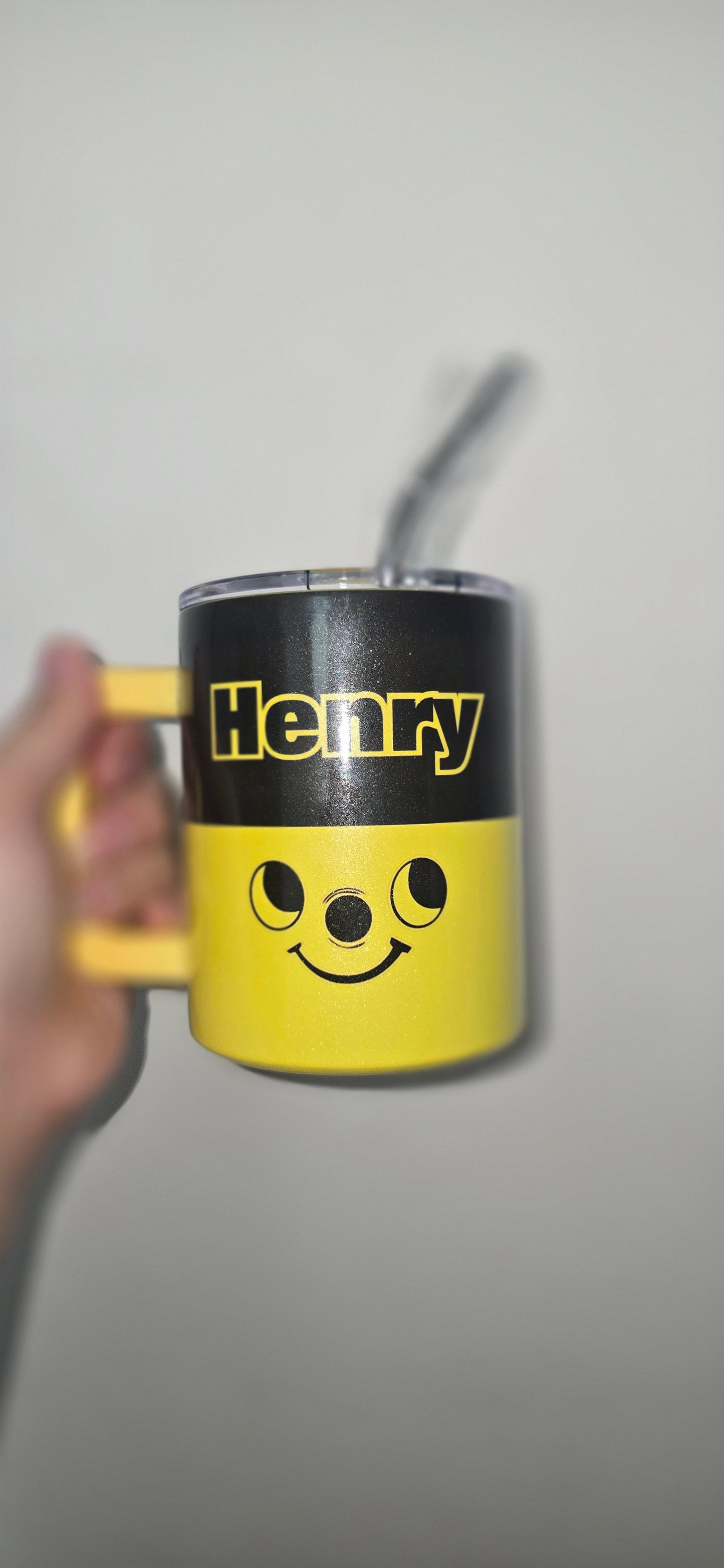 Henry & Hetty 12oz Insulated Tumbler Mug with Straw