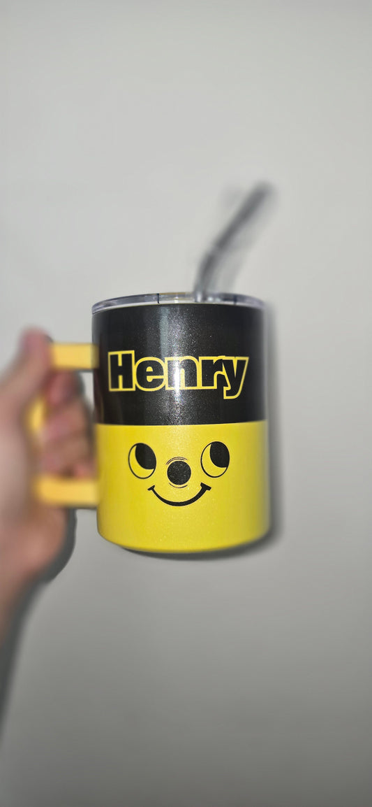 Henry & Hetty 12oz Insulated Tumbler Mug with Straw
